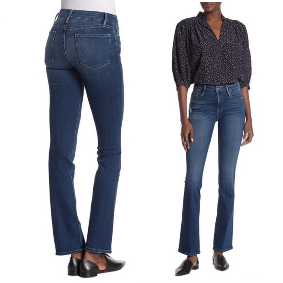 FRAME DENIM Le Mini Blondie Bootcut Jeans - Picture 2 of 11